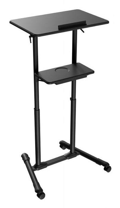 EAN 8716309134187 - Gembird TVS-DESK-01-BK escritorio de pie Negro imagen 4