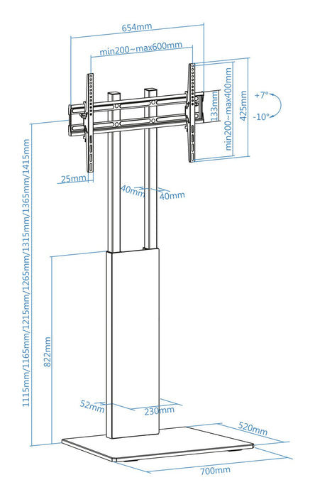 EAN 8433281014862 - TooQ Mirror 2,16 m (85") imagen 8
