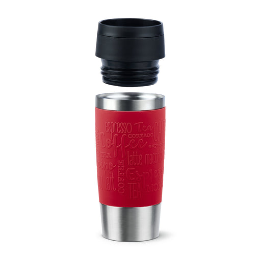 EAN 4009049544823 - EMSA Travel Mug Classic N2020400 taza de viaje 360 ml Negro, Rojo, Acero inoxidable Acero inoxidable imagen 2