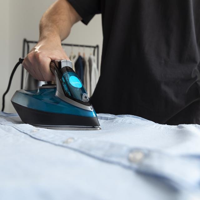 EAN 8435484055253 - Cecotec Fast&Furious 5060 Ultra Plancha a vapor Suela de cerámica 3200 W Negro, Plata, Turquesa imagen 5