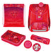 EAN 4008110284392 - Herlitz UltraLight Plus Sweet Hearts juego de mochila escolar Chica Poliéster Rojo imagen 1