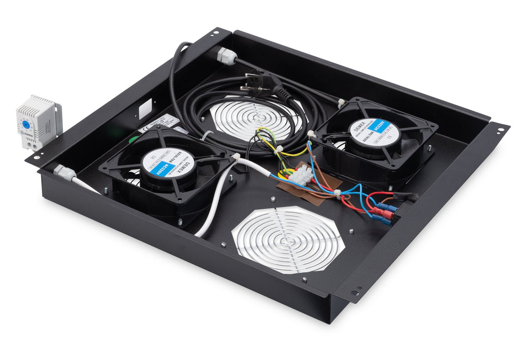 EAN 4016032332794 - Digitus DN-19 FAN-2-B-N accesorio de bastidor Panel del ventilador imagen 6