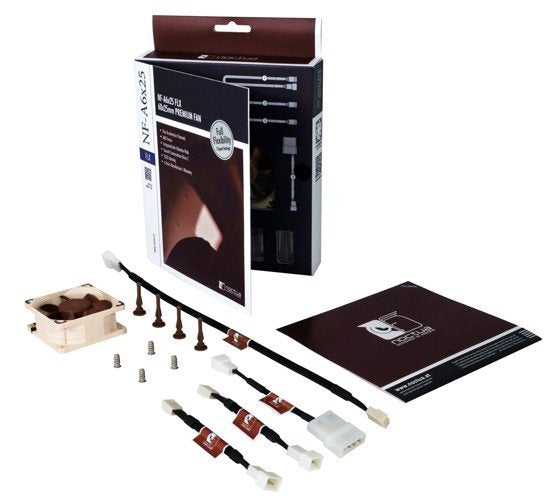 EAN 4716123314707 - Noctua NF-A6X25 FLX sistema de refrigeración para ordenador Carcasa del ordenador Ventilador 6 cm Marrón imagen 4