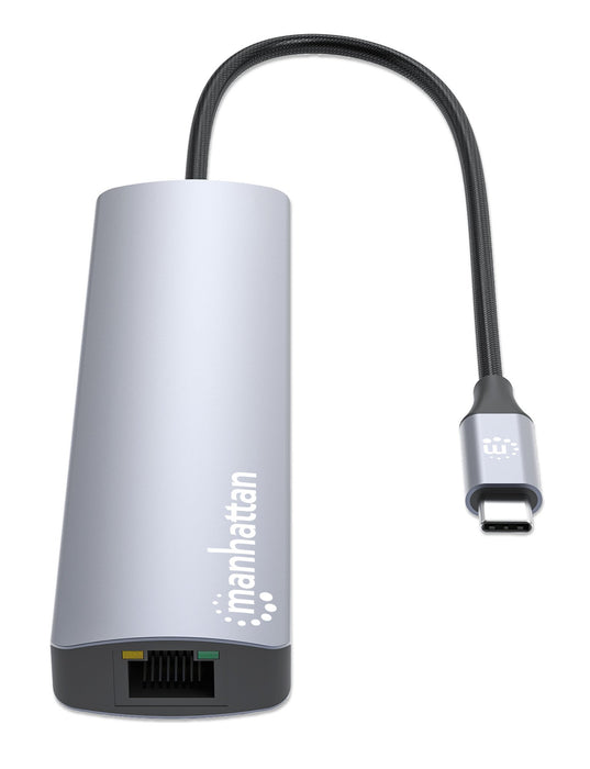 EAN 0766623153966 - Manhattan 153966 base para portátil y replicador de puertos Alámbrico USB 3.2 Gen 2 (3.1 Gen 2) Type-C Pl imagen 5