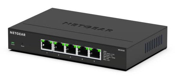 EAN 0606449170634 - NETGEAR MS305E No administrado 2.5G Ethernet (100/1000/2500) Negro imagen 1