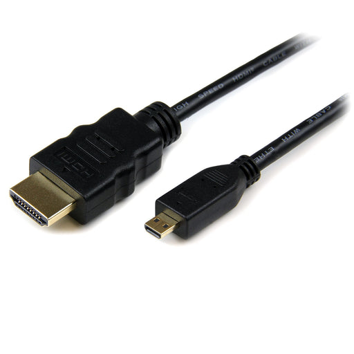 EAN 0065030846967 - StarTech.com HDADMM2M cable HDMI HDMI tipo A (Estándar) HDMI tipo D (Micro) Negro imagen 1