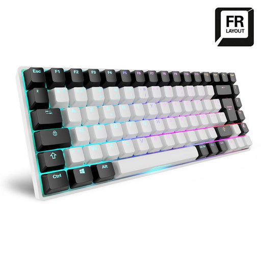 EAN 4044951039715 - Sharkoon SKILLER SGK50 S3 teclado Juego USB AZERTY Francés Blanco imagen 2