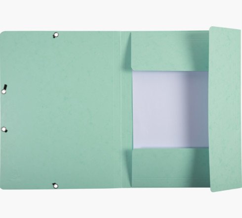 EAN 3130631555338 - Exacompta 55533E carpeta Cartón Verde A4 imagen 2