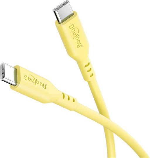 EAN 4040849777424 - Goobay 77742 cable USB USB 2.0 1,5 m USB C Amarillo imagen 1