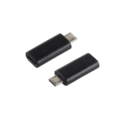 EAN 4017538077769 - S/CONN 14-05019 cambiador de género para cable USB 2.0 MicroB USB 3.1 C Negro imagen 1