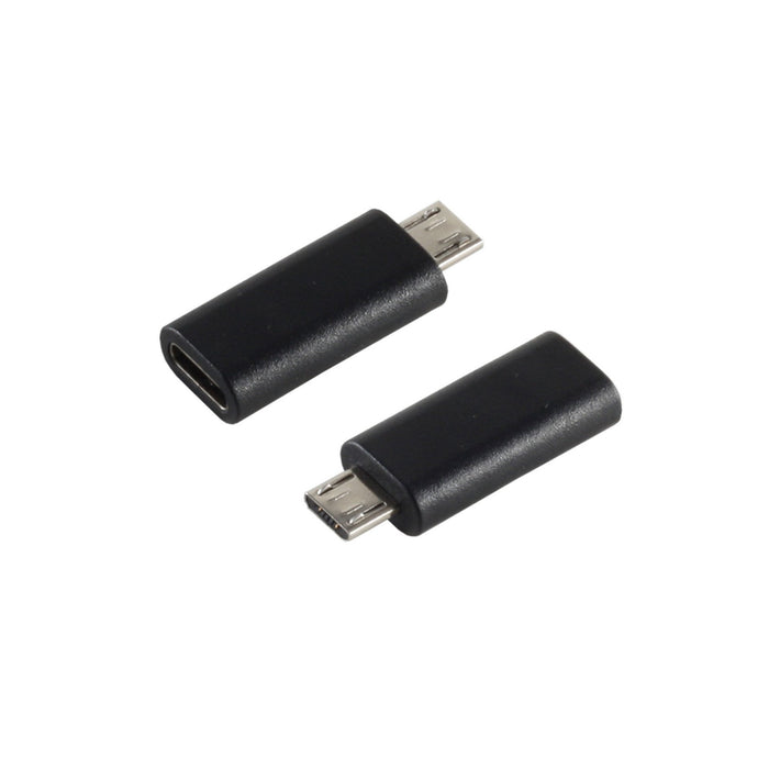 EAN 4017538077769 - S/CONN 14-05019 cambiador de género para cable USB 2.0 MicroB USB 3.1 C Negro imagen 1