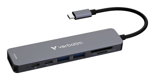 EAN 0023942321583 - Verbatim 32158 hub de interfaz USB 3.2 Gen 1 (3.1 Gen 1) Type-C 5000 Mbit/s Gris imagen 1