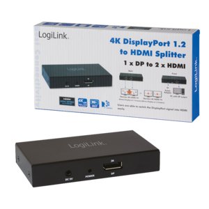 EAN 4052792033861 - LogiLink CV0093 divisor de video DisplayPort 2x HDMI imagen 2