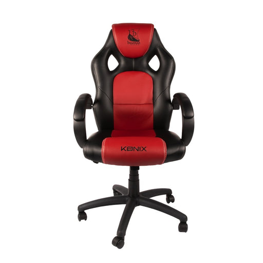 EAN 3328170283380 - Konix Drakkar KX DK JOTUN GAMING CHAIR Silla para videojuegos universal Asiento acolchado Negro, Rojo imagen 2