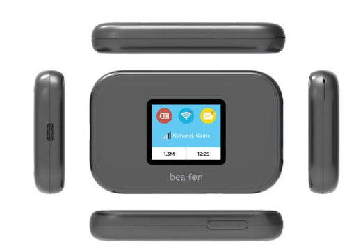 EAN 9120124824601 - Beafon MR3_EU001B router inalámbrico Banda única (2,4 GHz) 4G Negro imagen 1