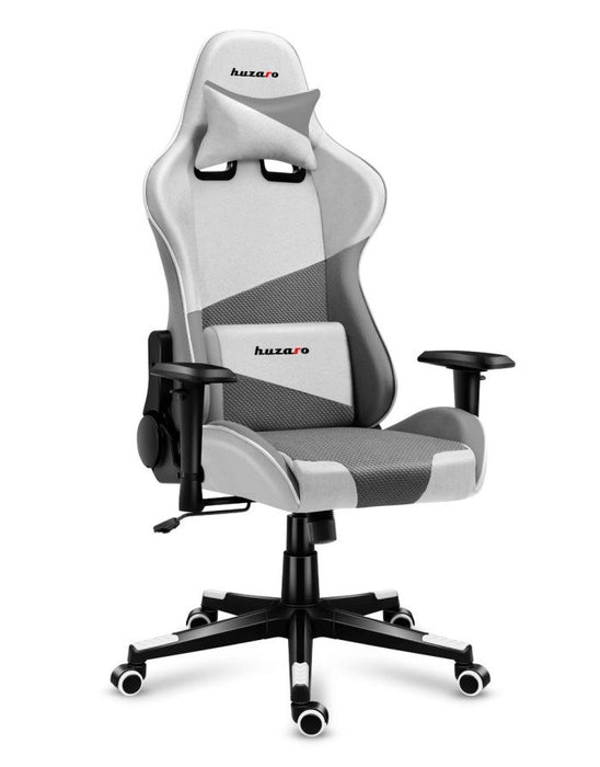 EAN 5903796012989 - Huzaro Force 6.2 Silla para videojuegos de PC Asiento (de seguridad) de butaca Gris, Blanco imagen 1