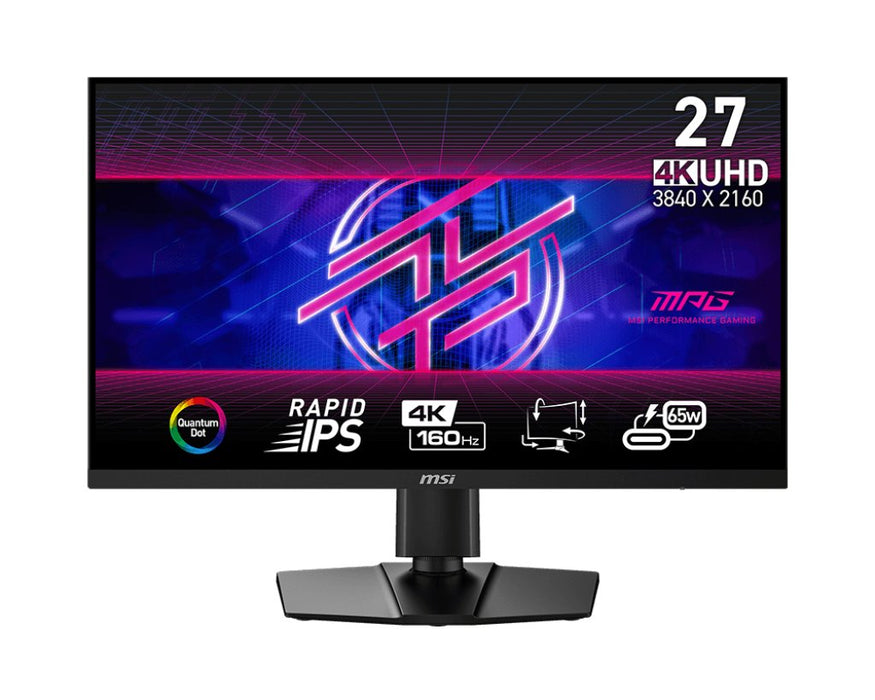 EAN 4711377151689 - MSI MPG 274URFDE QD pantalla para PC 68,6 cm (27") 3840 x 2160 Pixeles 4K Ultra HD LCD Negro imagen 1