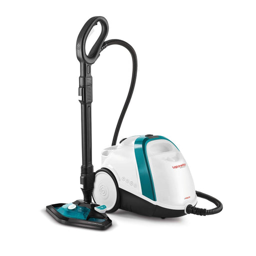 EAN 8007411011573 - Polti Vaporetto Smart 100_T Limpiador a vapor de cilindro 1500 W Azul, Blanco imagen 1