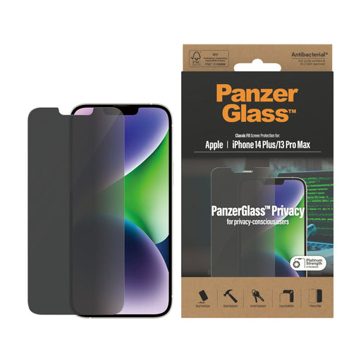EAN 5711724127694 - PanzerGlass ® Privacy Screen Protector iPhone 14 Plus |13 Pro Max| Classic Fit Protector de pantalla Appl imagen 2