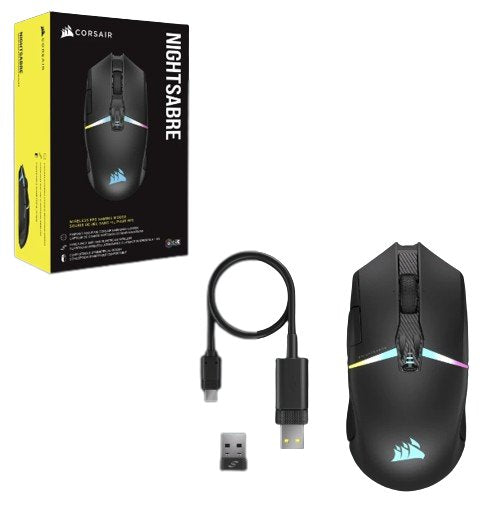 EAN 0840006649519 - Corsair CH-931B011-EU ratón Juego mano derecha RF Wireless + Bluetooth Óptico 26000 DPI imagen 8