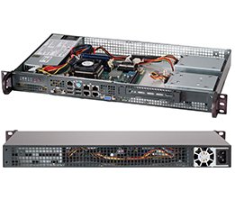 EAN 0672042134205 - Supermicro CSE-505-203B servidor barebone Bastidor (1U) imagen 1