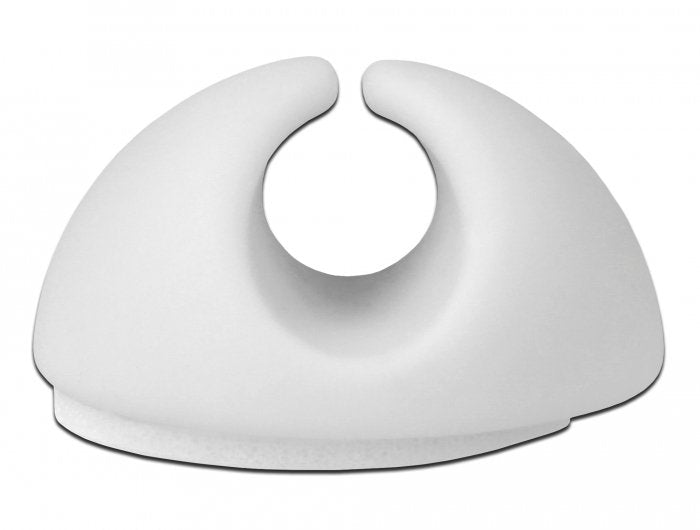 EAN 4043619182916 - DeLOCK 18291 organizador de cables Soporte para cables Gris, Blanco 6 pieza(s) imagen 4