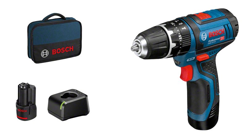 EAN 3165140995955 - Bosch GSB 12V-15 Professional 1300 RPM Negro, Azul imagen 1