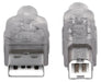 EAN 0766623340458 - Manhattan 340458 cable USB USB 2.0 3 m USB A Plata imagen 3