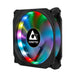 EAN 0753263075987 - Chieftec CF-1225RGB sistema de refrigeración para ordenador Carcasa del ordenador Ventilador 12 cm Negro imagen 5