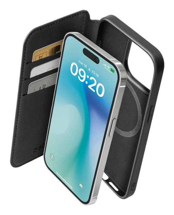 EAN 8018417481949 - SBS TEBKMAGSFIP1661PK funda para teléfono móvil 16 cm (6.3") Funda cartera Negro imagen 1