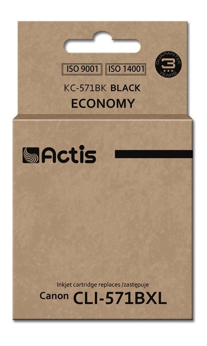 EAN 5901443103219 - Actis KC-571Bk cartucho de tinta 1 pieza(s) Compatible Rendimiento estándar Negro imagen 1
