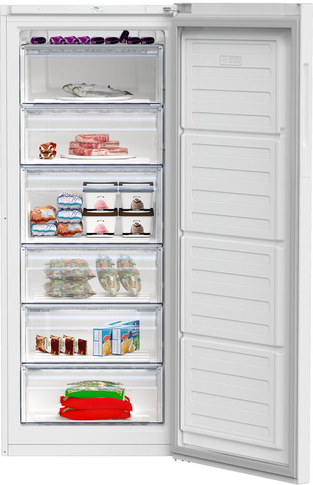 EAN 8690842603556 - Beko RFSA240M41WN Congelador vertical Independiente 215 L E Blanco imagen 3