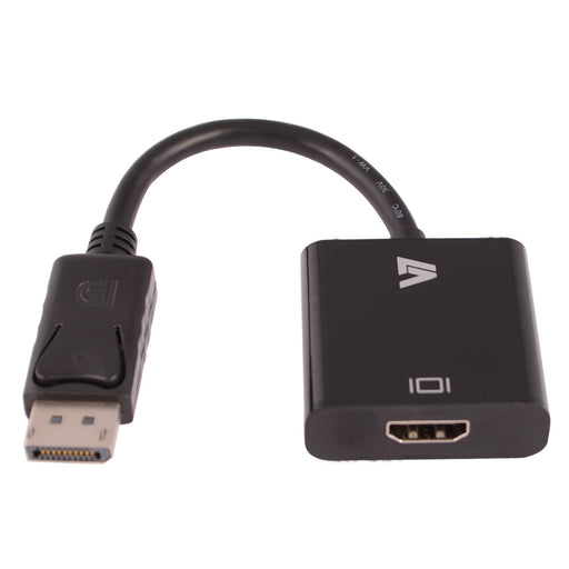 EAN 0662919069587 - V7 CBLDPHD-1E adaptador de cable de vídeo 0,2 m 1x 20-pin DisplayPort 1x 19-pin HDMI Negro imagen 1