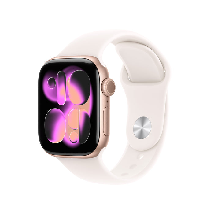 EAN 195950630756 - Apple Watch Series 11 OLED 42 mm Digital 374 x 446 Pixeles Pantalla táctil 5G Oro rosa Wifi GPS (satélite) imagen 1