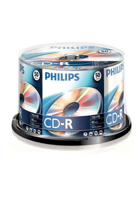 EAN 8710895782272 - Philips CR7D5NB50/00 CD en blanco 700 MB 52x 50 pieza(s) imagen 1