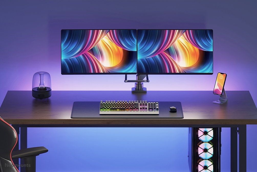 EAN 8717371446857 - Neomounts NM-D775DXBLACK soporte para monitor 81,3 cm (32") Escritorio Negro imagen 16