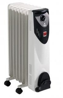 EAN 8427561001543 - FM Calefacción RW-15 calefactor eléctrico Negro, Blanco 1500 W Radiador imagen 1