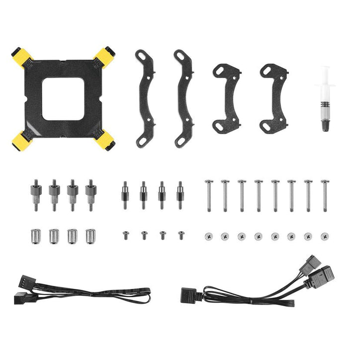 EAN 4712839559944 - Azza HEX 240 Carcasa del ordenador Sistema de refrigeración líquida todo en uno 12 cm Negro 1 pieza(s) imagen 4