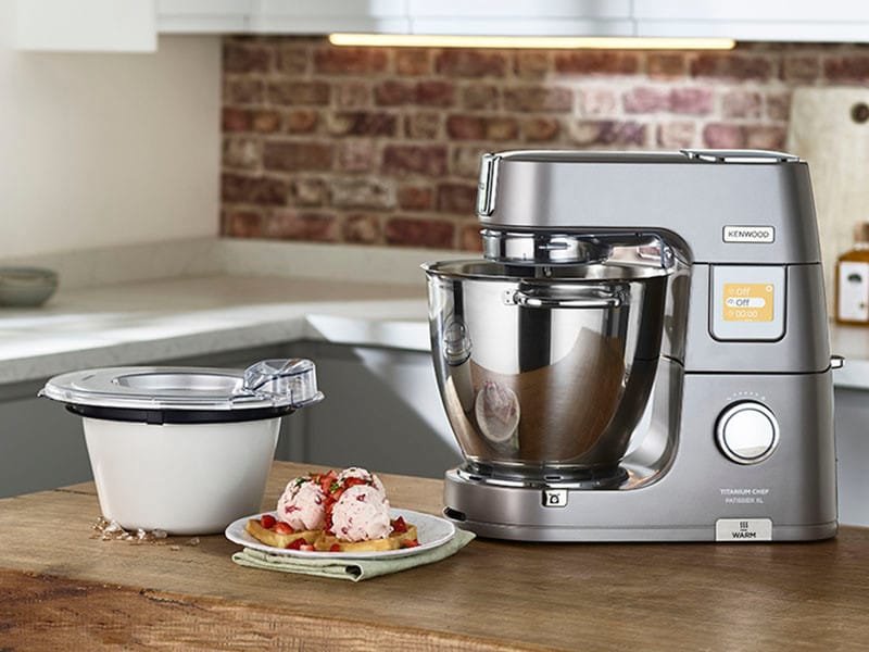 EAN 5011423002132 - Kenwood KAX71.000WH Máquina para elaborar postres congelados Blanco imagen 3