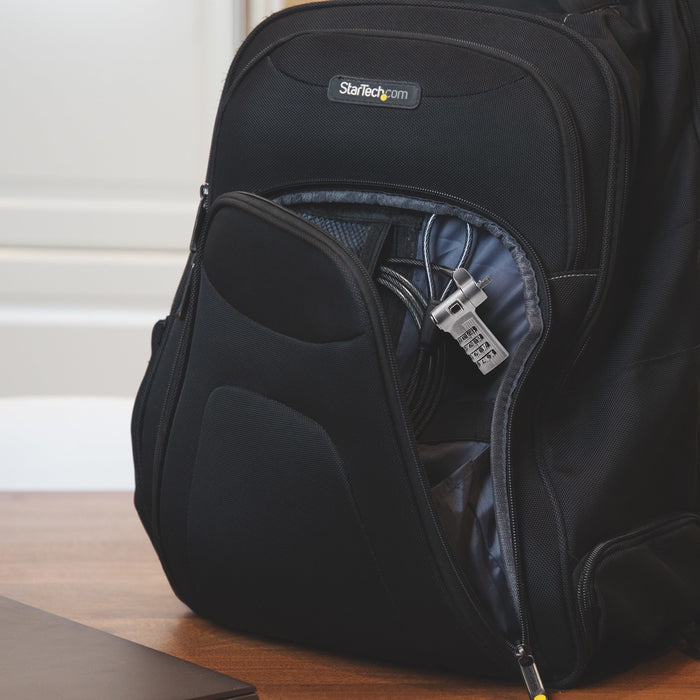 EAN 0065030899819 - StarTech.com UNIVC4D-LAPTOP-LOCK cable antirrobo Negro, Plata imagen 6