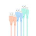 EAN 8433281012691 - Nanocable 10.10.0401-A1 cable de conector Lightning Azul, Verde, Rosa imagen 1