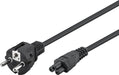 EAN 4040849578465 - Goobay 57846 cable de transmisión Negro 1 m Enchufe tipo F IEC C7 imagen 2