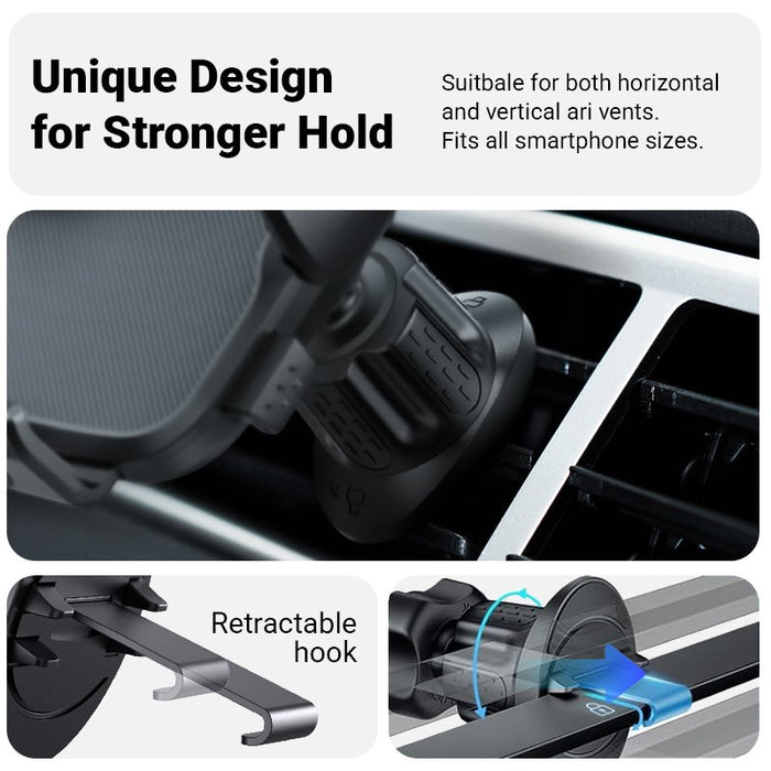 EAN 5904310706209 - Crong CRGCH8BLK soporte Teléfono móvil/smartphone Negro, Carbono imagen 7