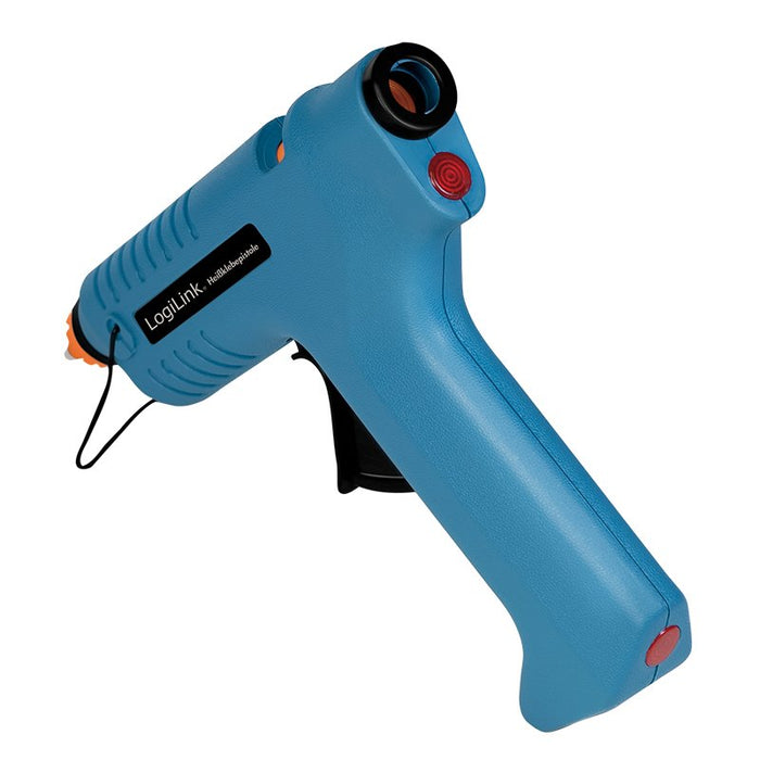 EAN 4052792060898 - LogiLink WZ0052 pistola y lápiz de silicona caliente Pistola de cola termofusible Azul 80 W imagen 3