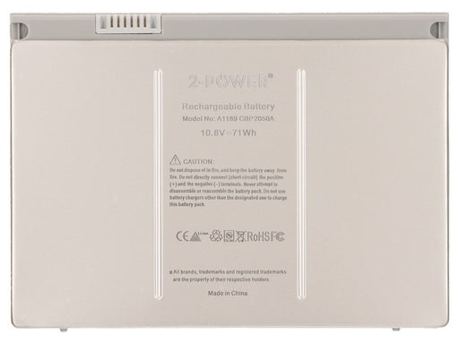 EAN 5055190116500 - 2-Power CBP2050A refacción para laptop Batería imagen 1