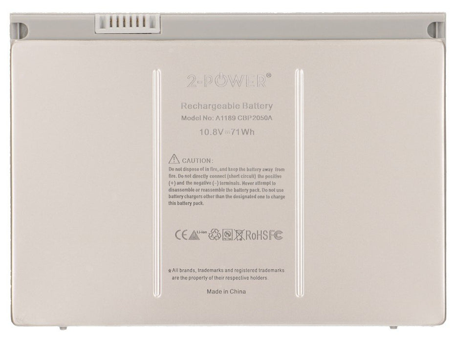 EAN 5055190116500 - 2-Power CBP2050A refacción para laptop Batería imagen 1