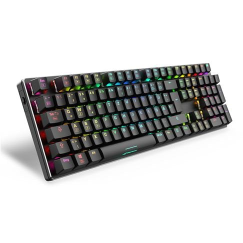 EAN 4044951040483 - Sharkoon SKILLER SGK36W teclado Juego RF inalámbrico QWERTZ imagen 2