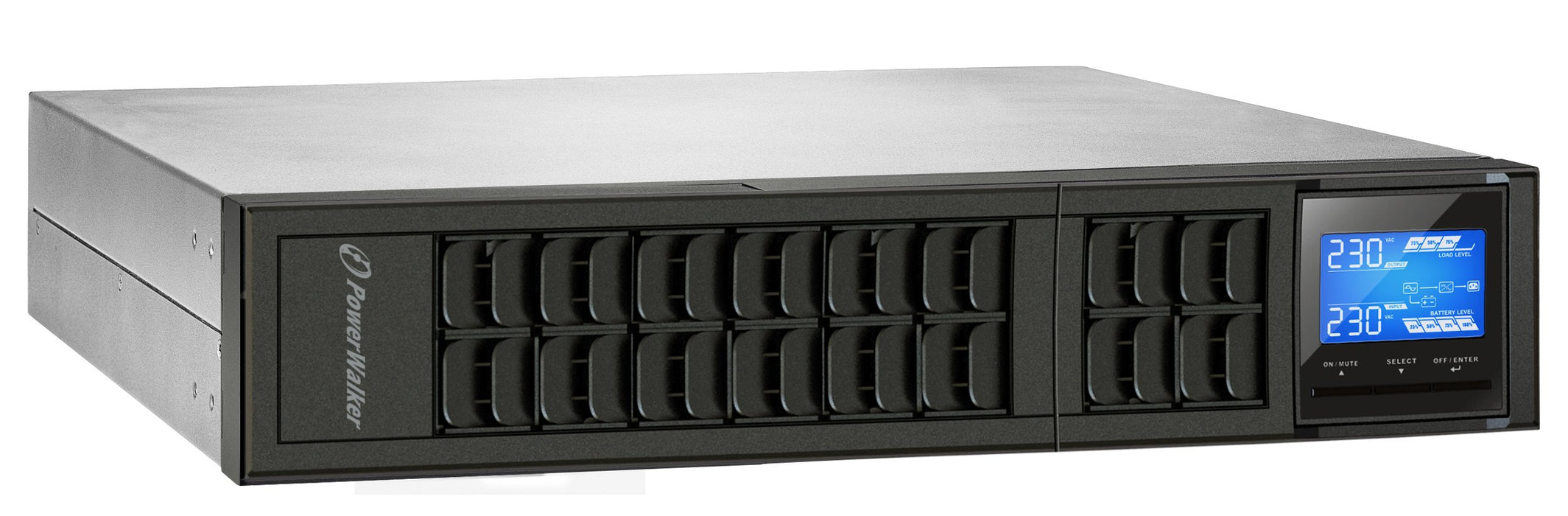 EAN 4260074978285 - PowerWalker VFI 3000 CRS sistema de alimentación ininterrumpida (UPS) Doble conversión (en línea) 3 kVA 2 imagen 2