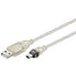 EAN 4040849931949 - Goobay USB MINI-B 5 pin 100 TRANS 1m cable USB USB A Mini-USB B Transparente imagen 1