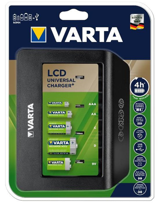 EAN 4008496988334 - Varta Universal Charger+ cargador de batería Corriente alterna imagen 2